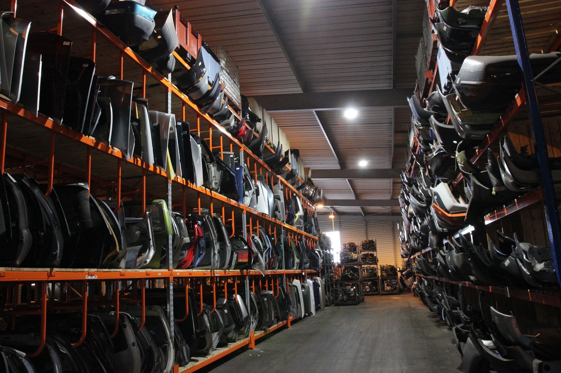 Stock de portières de réemploi